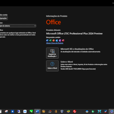 PACOTE OFFICE 2024 PRO PLUS